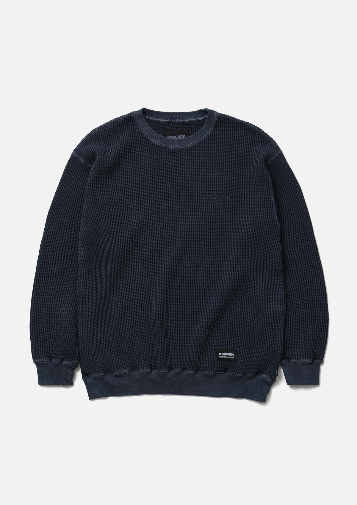 NEIGHBORHOOD NEIGHBORHOOD PIGMENT WAFFLE CREWNECK LS 長袖カットソー 商品画像 2
