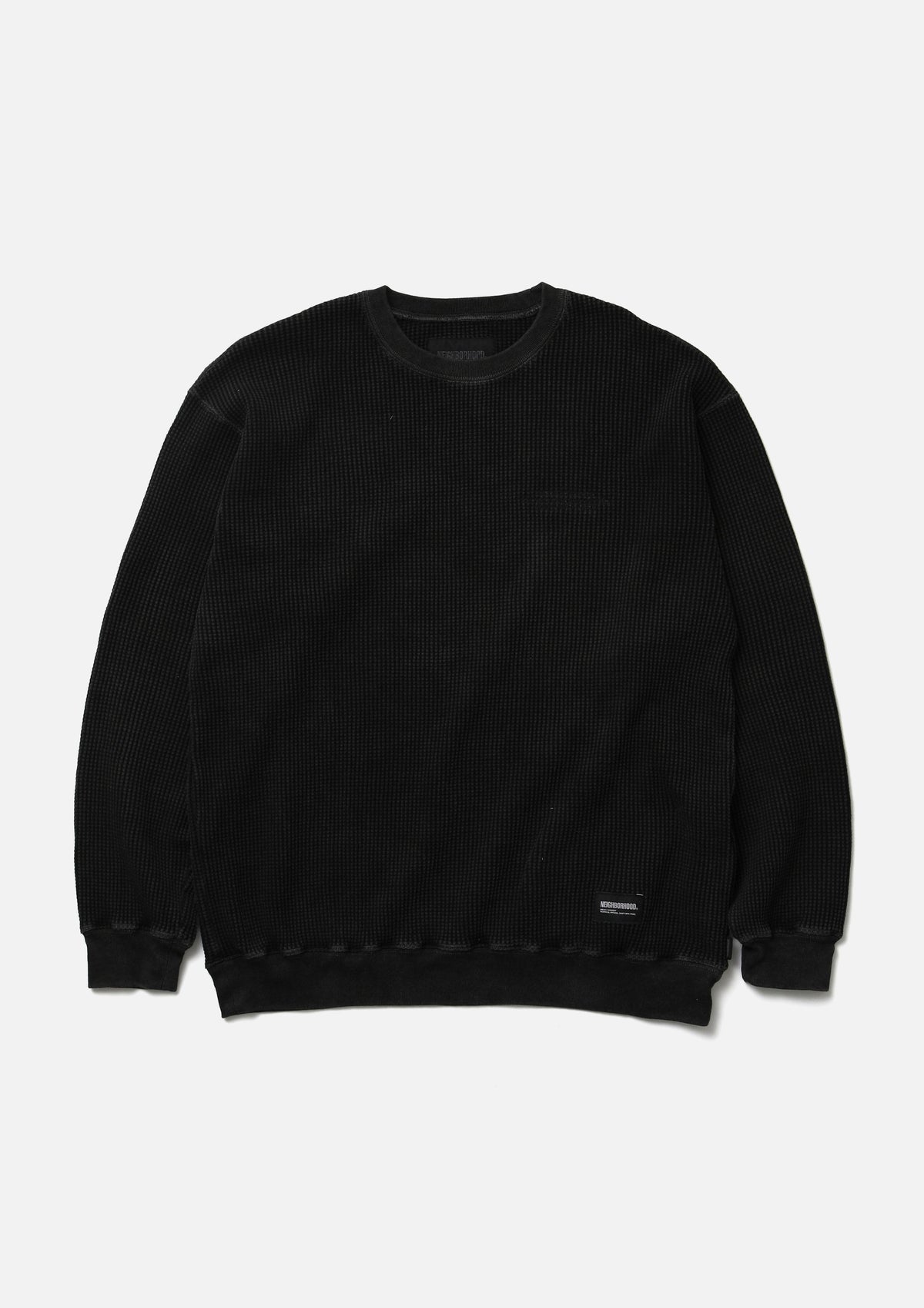 NEIGHBORHOOD NEIGHBORHOOD PIGMENT WAFFLE CREWNECK LS 長袖カットソー 商品画像 3