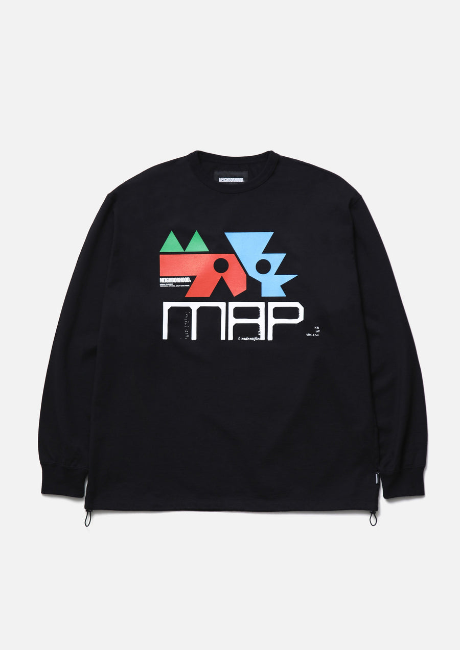 NEIGHBORHOOD NEIGHBORHOOD MAP . CREWNECK LS 長袖カットソー 商品画像 1