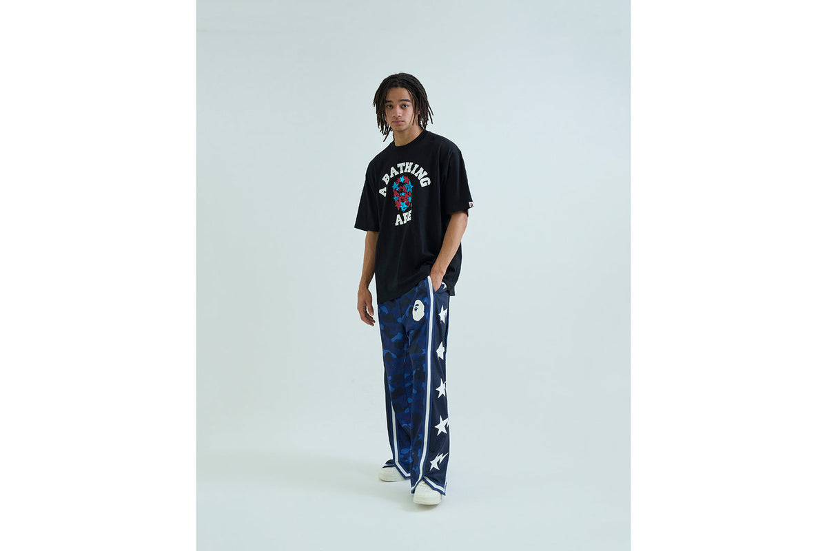 BAPE BAPE COLOR CAMO MESH HIGH SPLIT SNAP BUTTON RELAXED FIT PANTS パンツ 商品画像 3