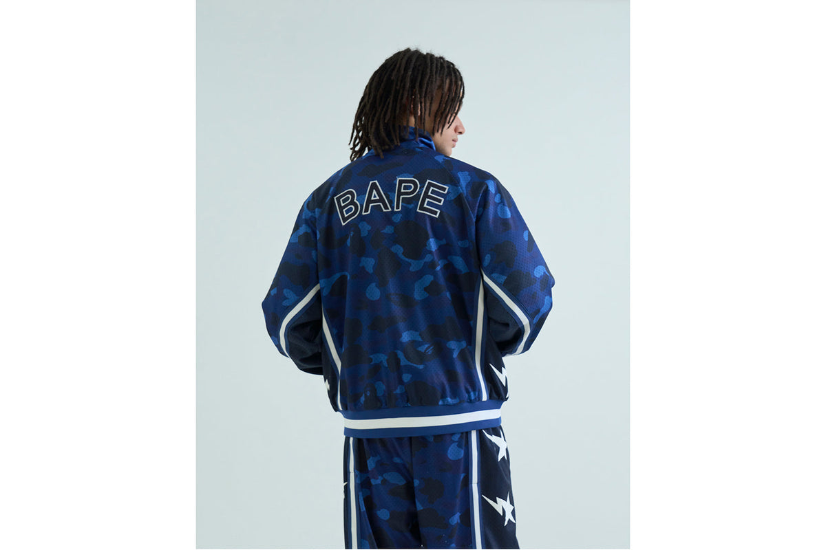 BAPE BAPE COLOR CAMO MESH RELAXED FIT TRACK JACKET ジャケット 商品画像 3