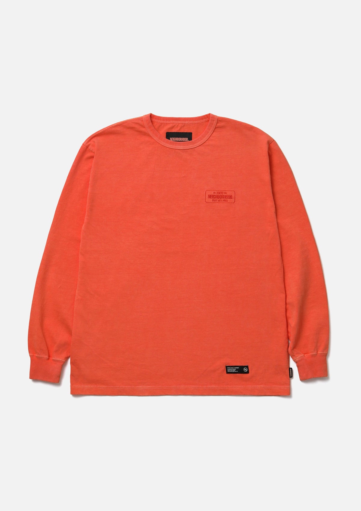 NEIGHBORHOOD NEIGHBORHOOD PIGMENT CREWNECK LS 長袖Tシャツ 商品画像 2