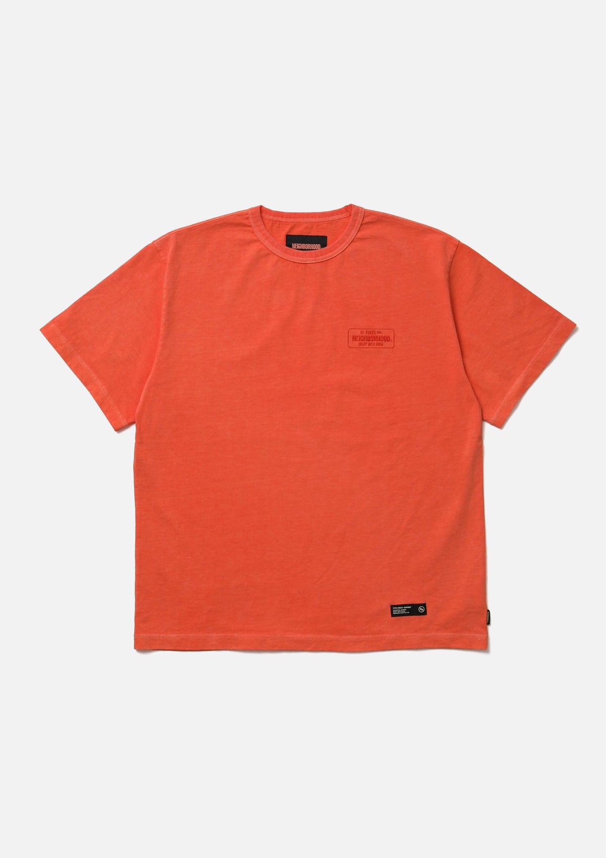 NEIGHBORHOOD NEIGHBORHOOD PIGMENT CREWNECK SS 半袖Tシャツ 商品画像 2