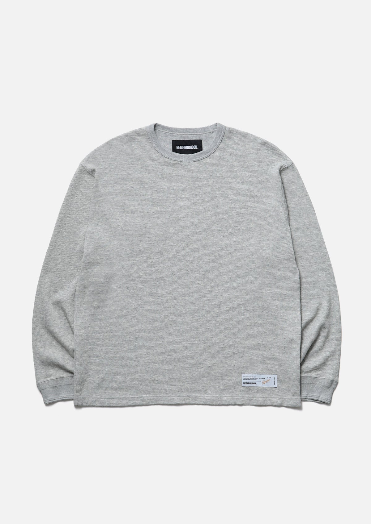 NEIGHBORHOOD NEIGHBORHOOD HONEYCOMB FABRIC CREWNECK LS 長袖Tシャツ 商品画像 2