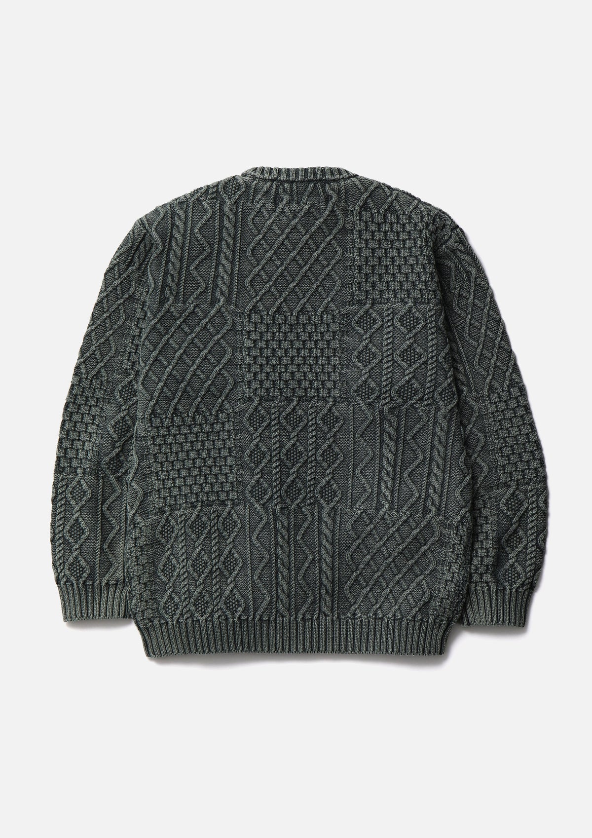 NEIGHBORHOOD NEIGHBORHOOD WASHED BLOCK CABLE SWEATER セーター 商品画像 4