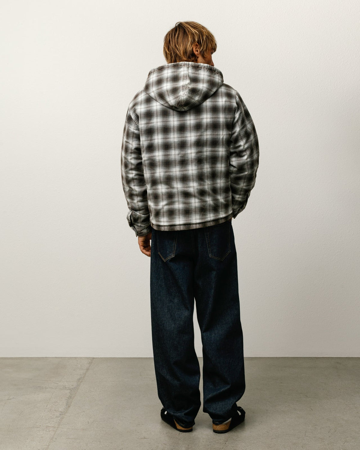 Stüssy Stüssy ZIP HOODED PLAID SHIRT シャツジャケット 商品画像 3