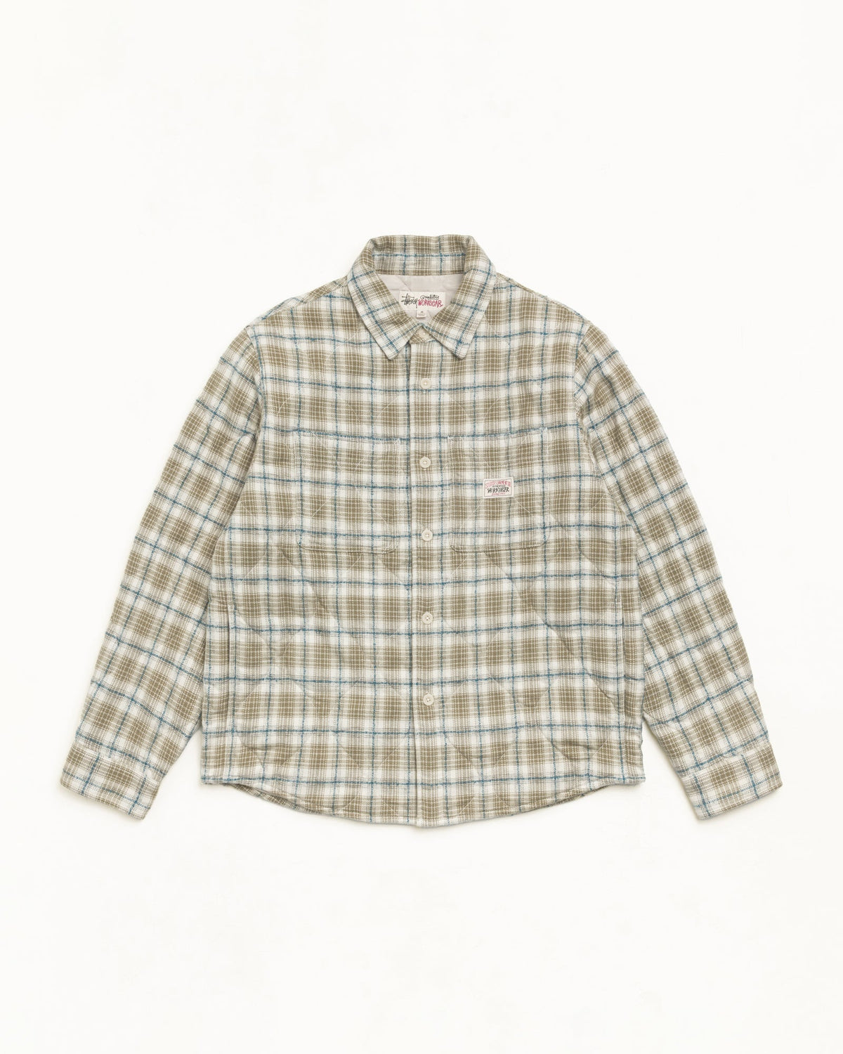 Stüssy Stüssy QUILTED PLAID SHIRT JACKET シャツジャケット 商品画像 4