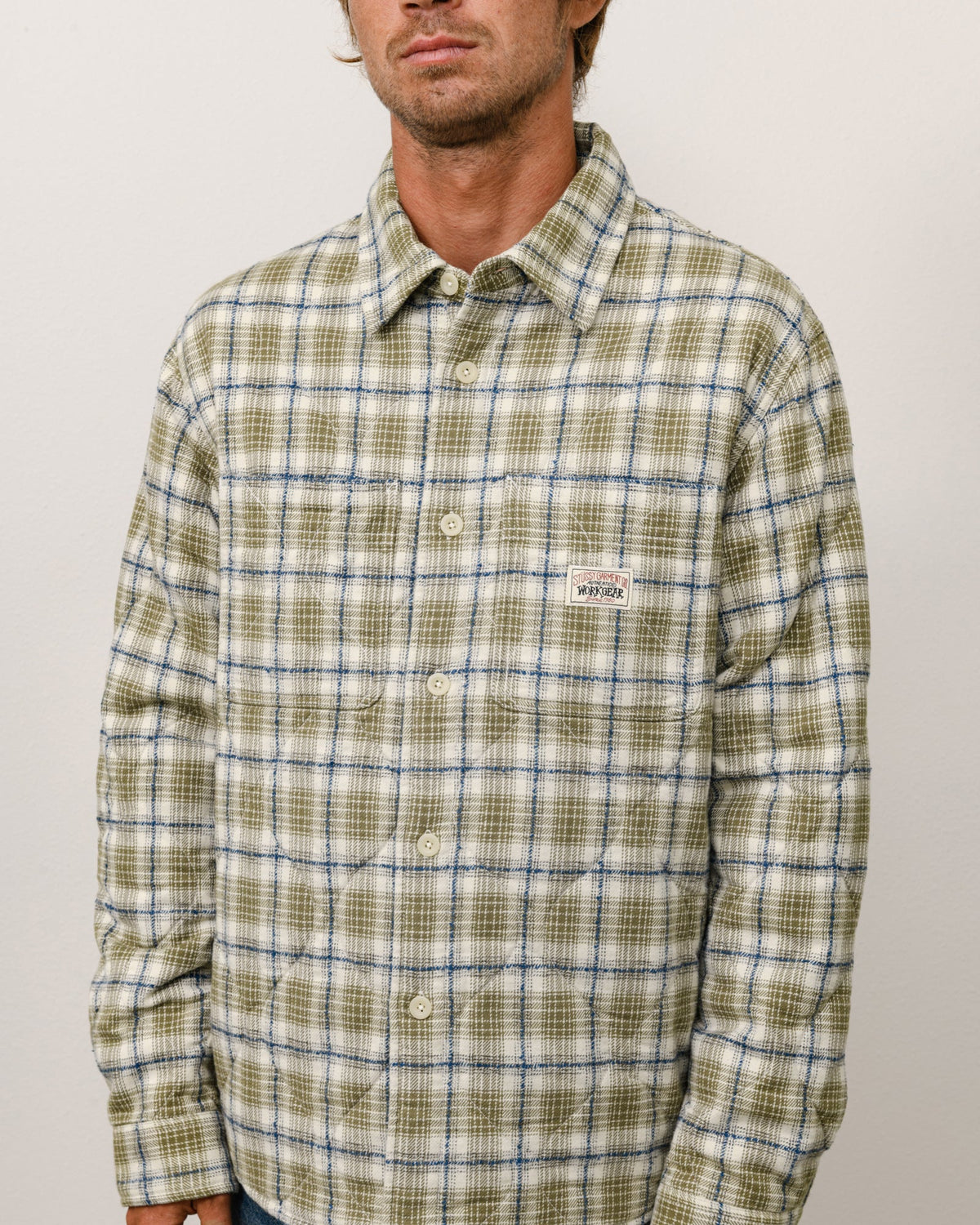 Stüssy Stüssy QUILTED PLAID SHIRT JACKET シャツジャケット 商品画像 2