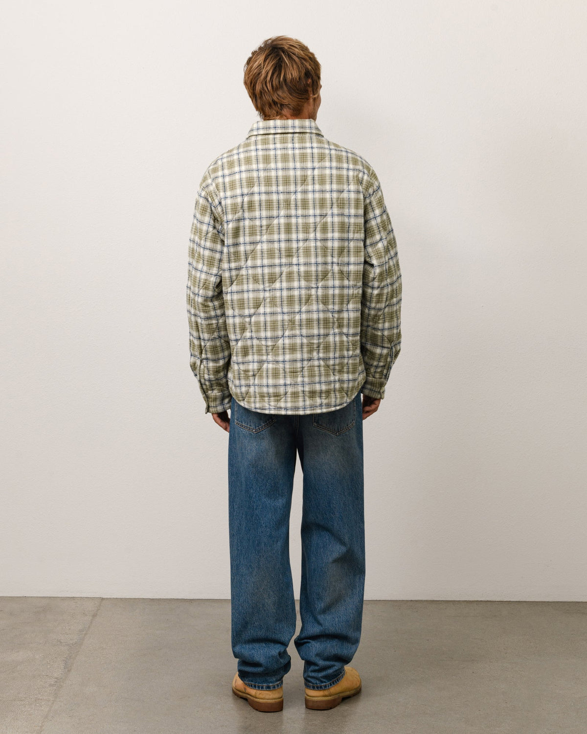 Stüssy Stüssy QUILTED PLAID SHIRT JACKET シャツジャケット 商品画像 3