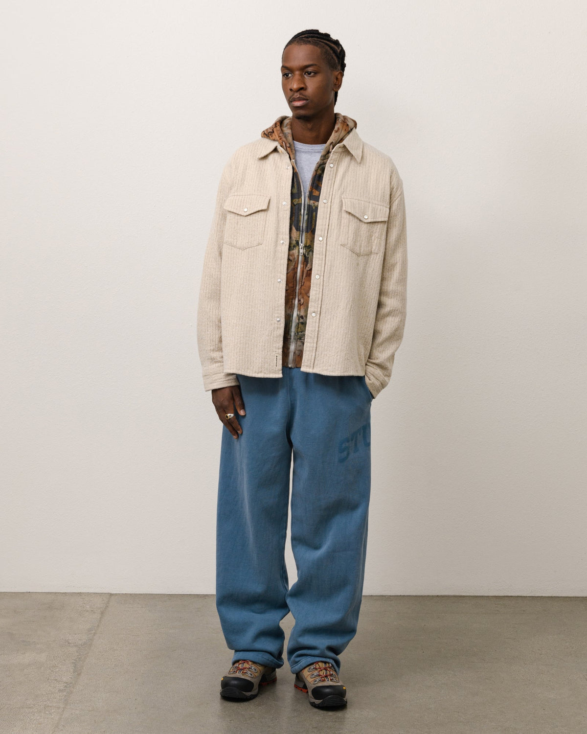 Stüssy Stüssy BRUSHED WOOL WESTERN SHIRT シャツ 商品画像 1