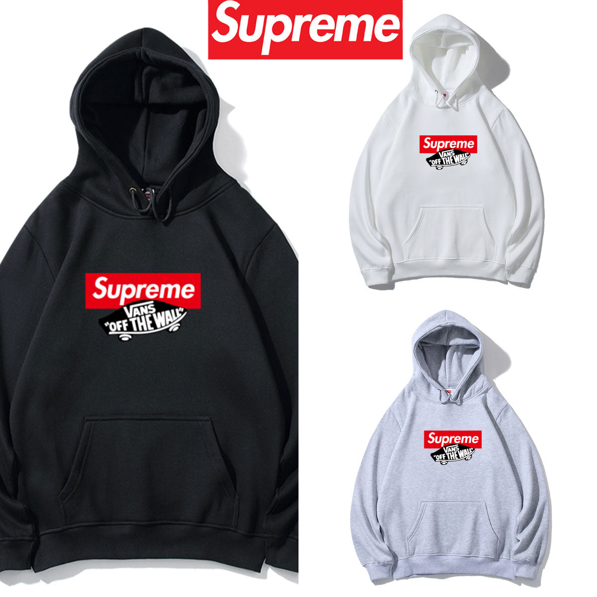 Supreme ボックスロゴ グラフィック プルオーバーパーカー 商品画像 1