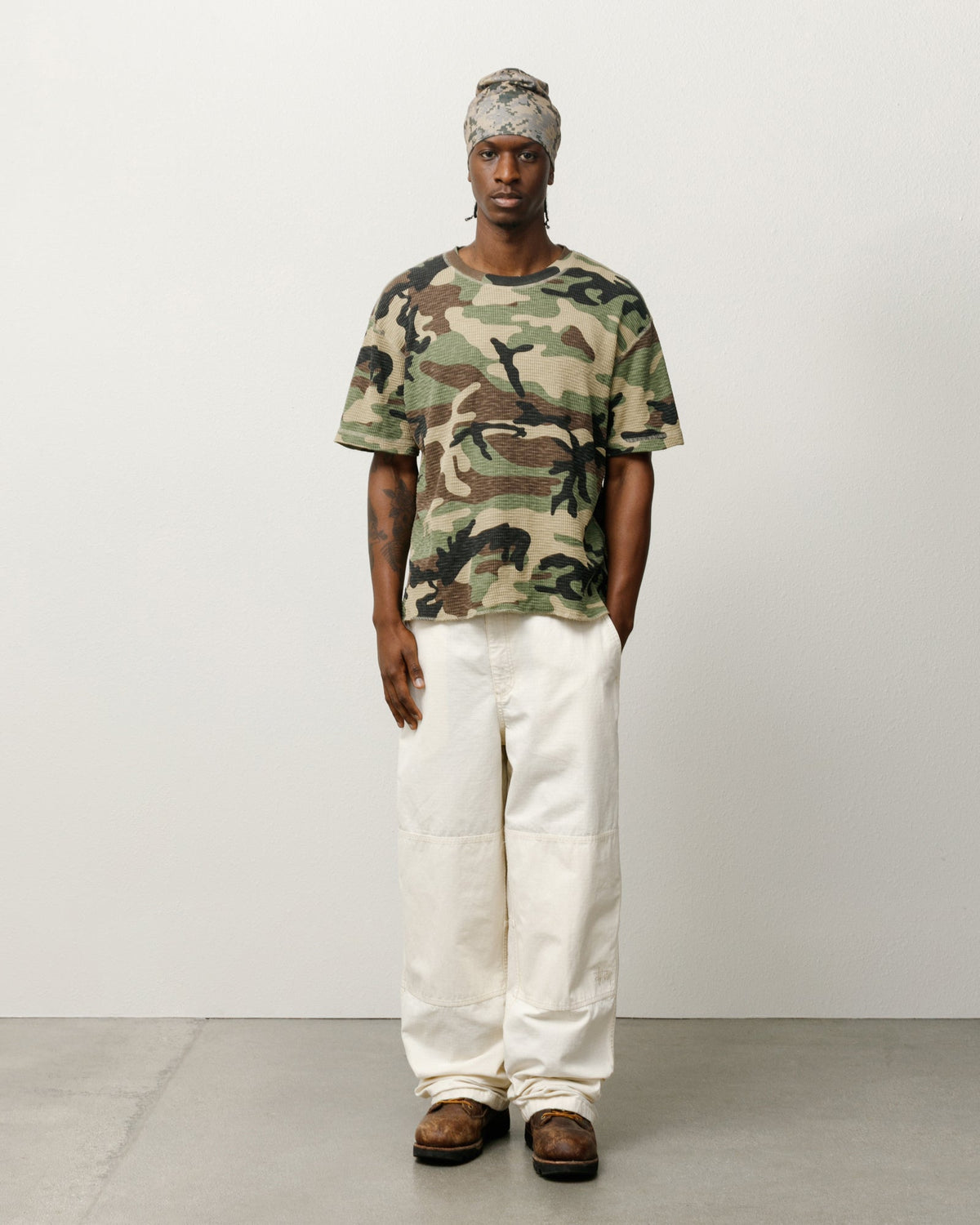 Stüssy Stüssy PIGMENT DYED SS THERMAL 半袖カットソー 商品画像 1