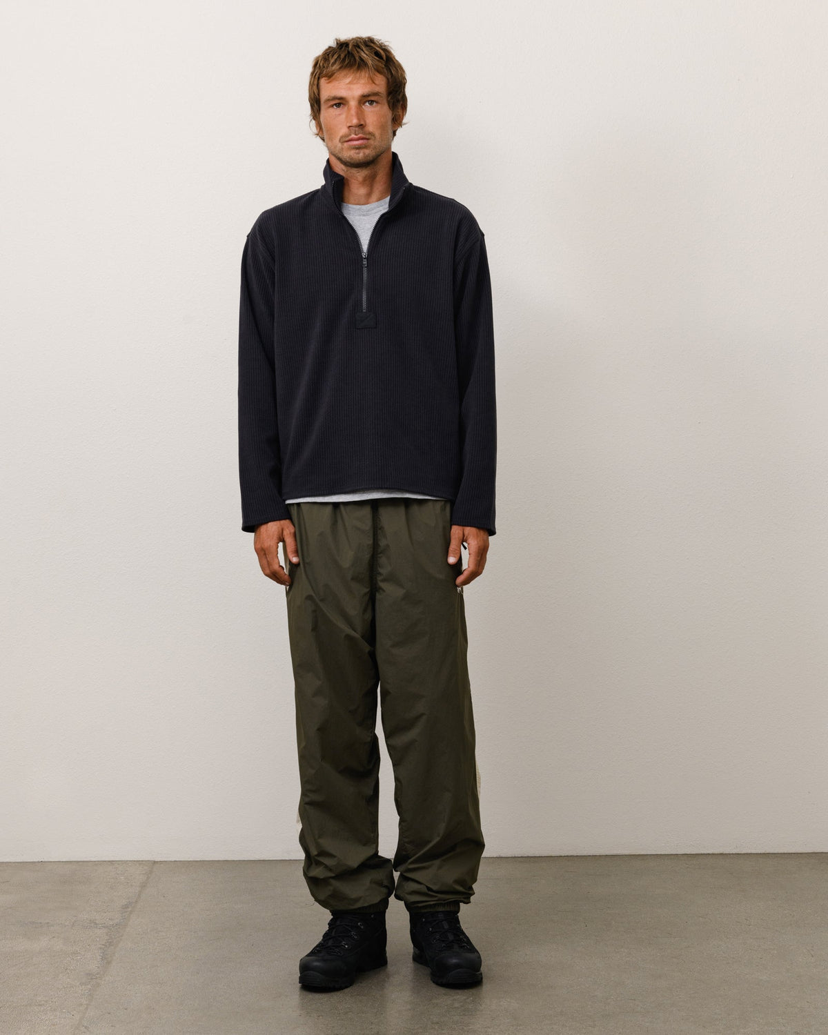 Stüssy Stüssy HALF ZIP THERMAL MOCK NECK 長袖カットソー 商品画像 1
