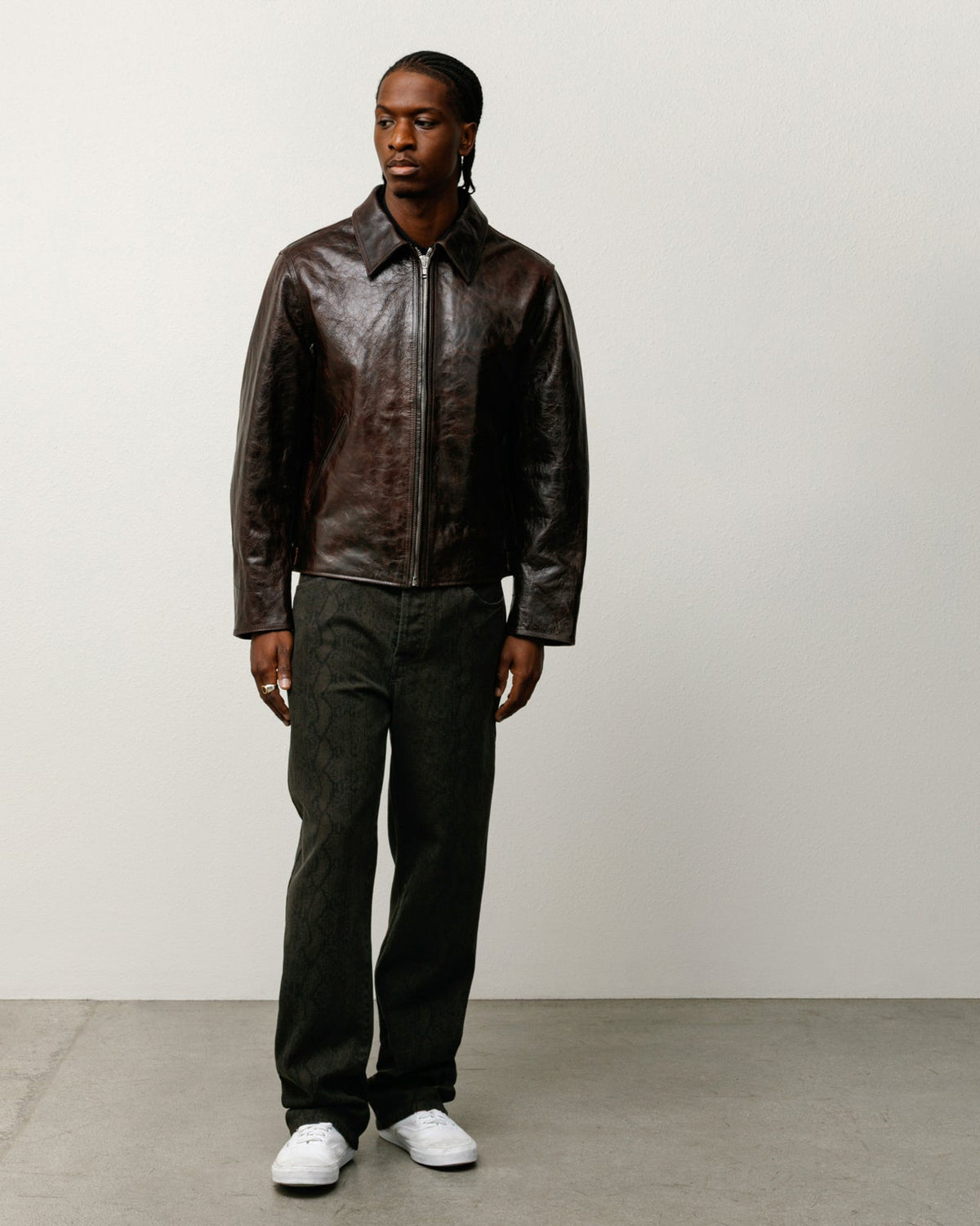 Stüssy Stüssy GARAGE JACKET LEATHER ジャケット 商品画像 1