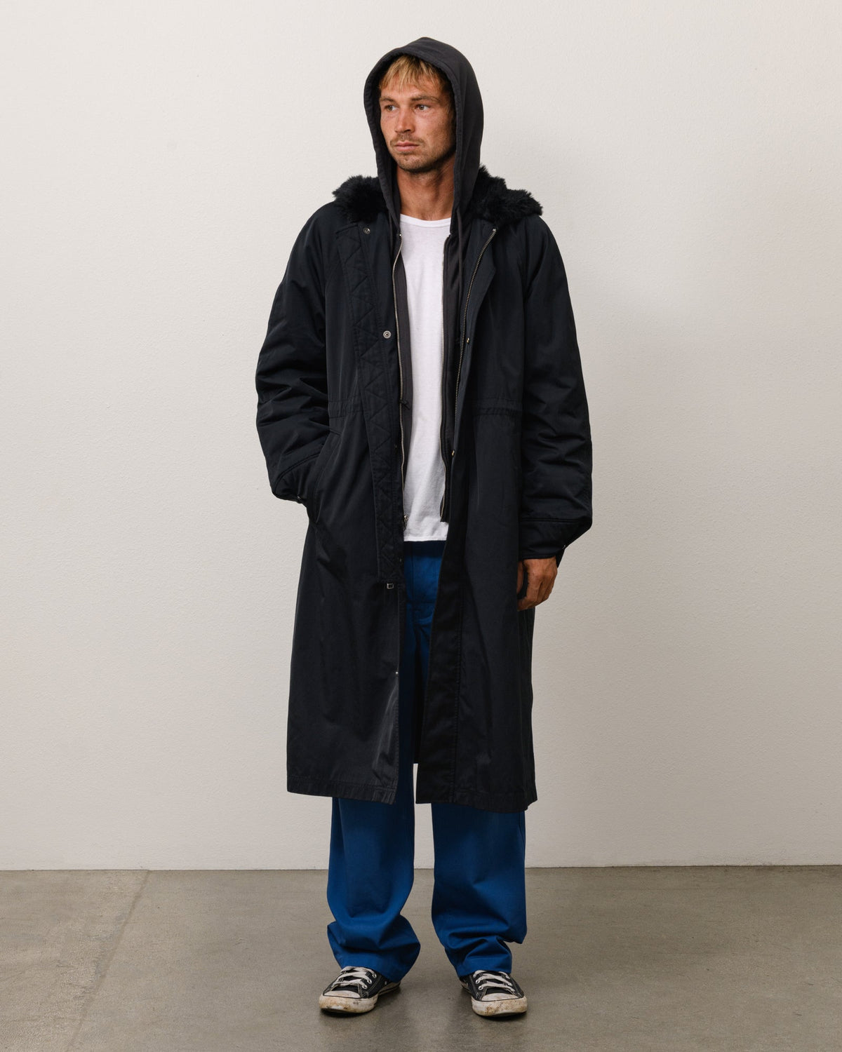 Stüssy Stüssy FUR HOOD LONG PARKA ジャケット 商品画像 1