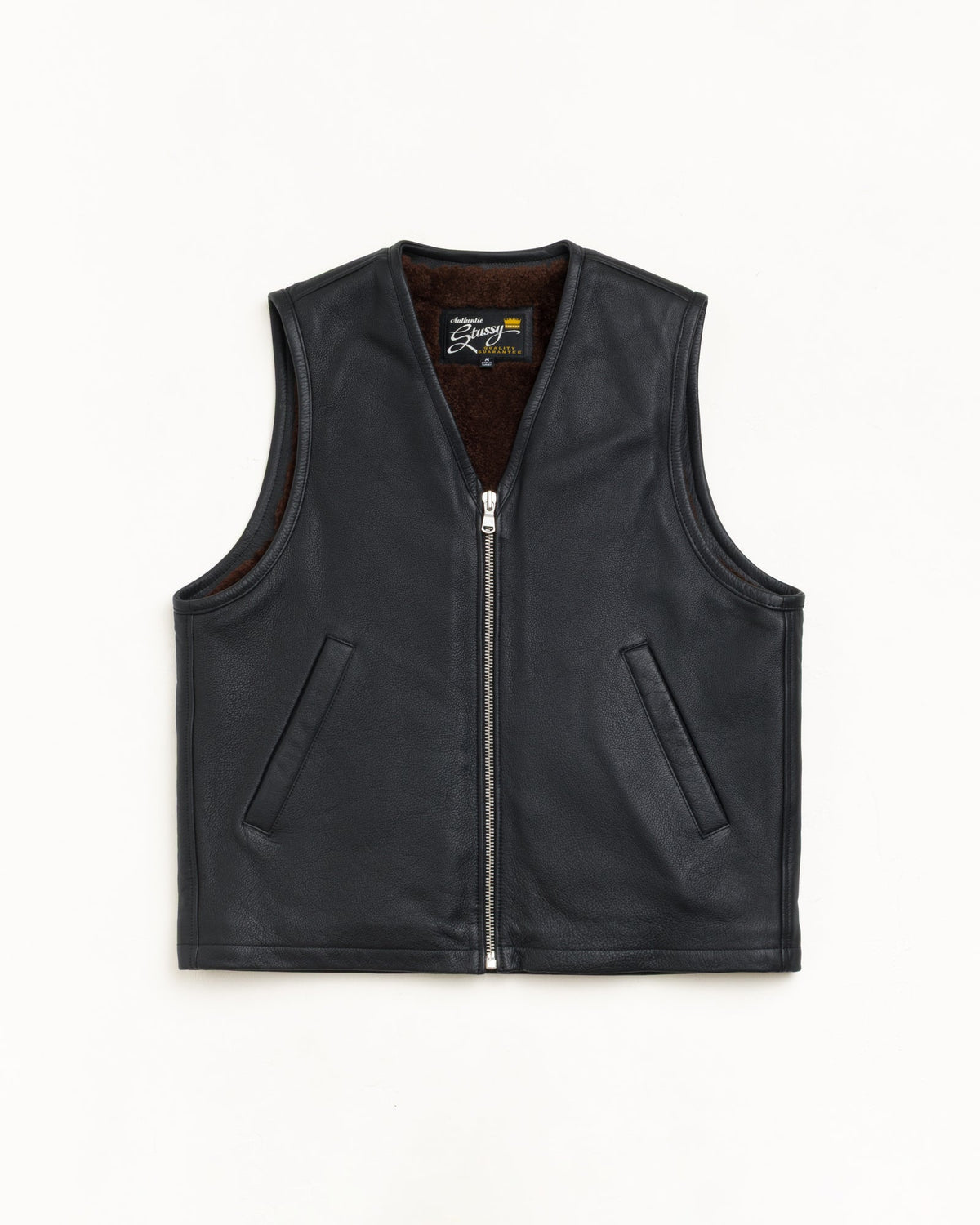 Stüssy Stüssy PILE LINED LEATHER VEST ベスト 商品画像 4