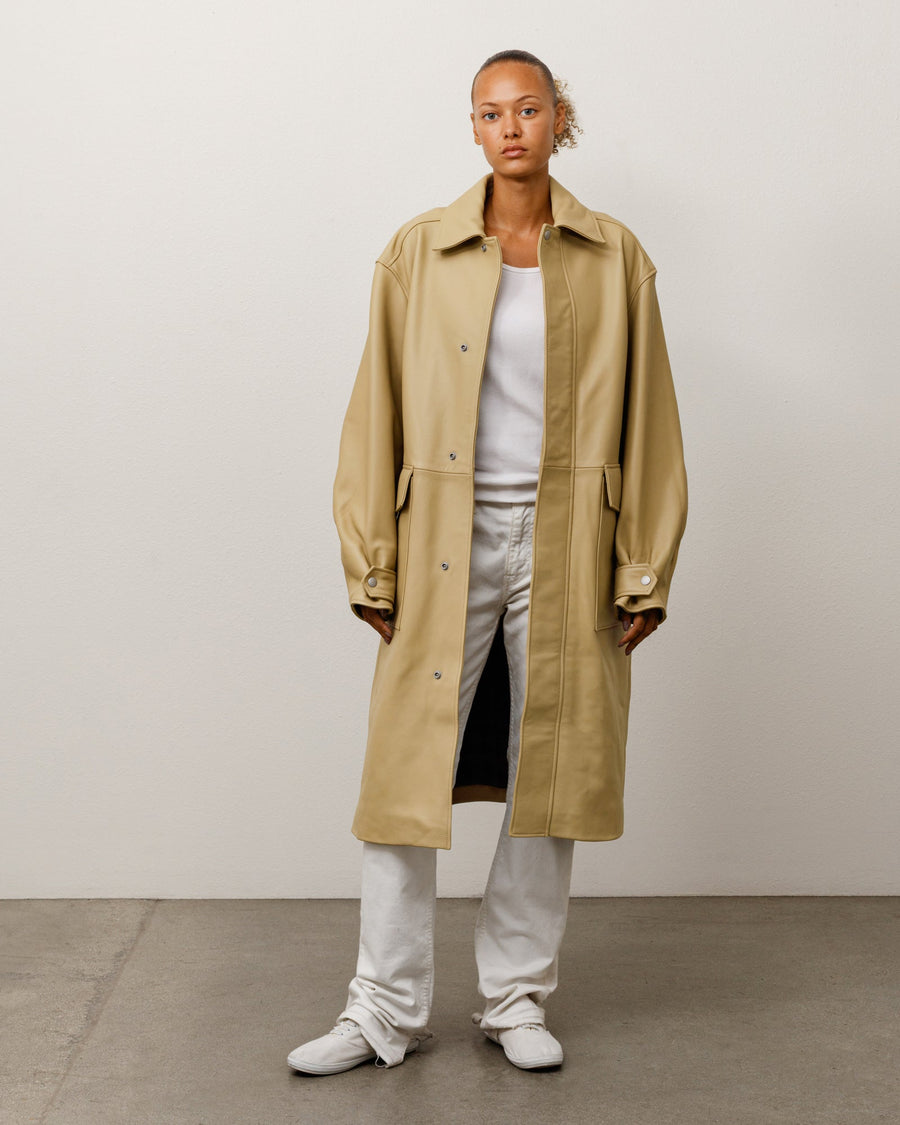 Stüssy Stüssy LEATHER DUSTER コート 商品画像 1