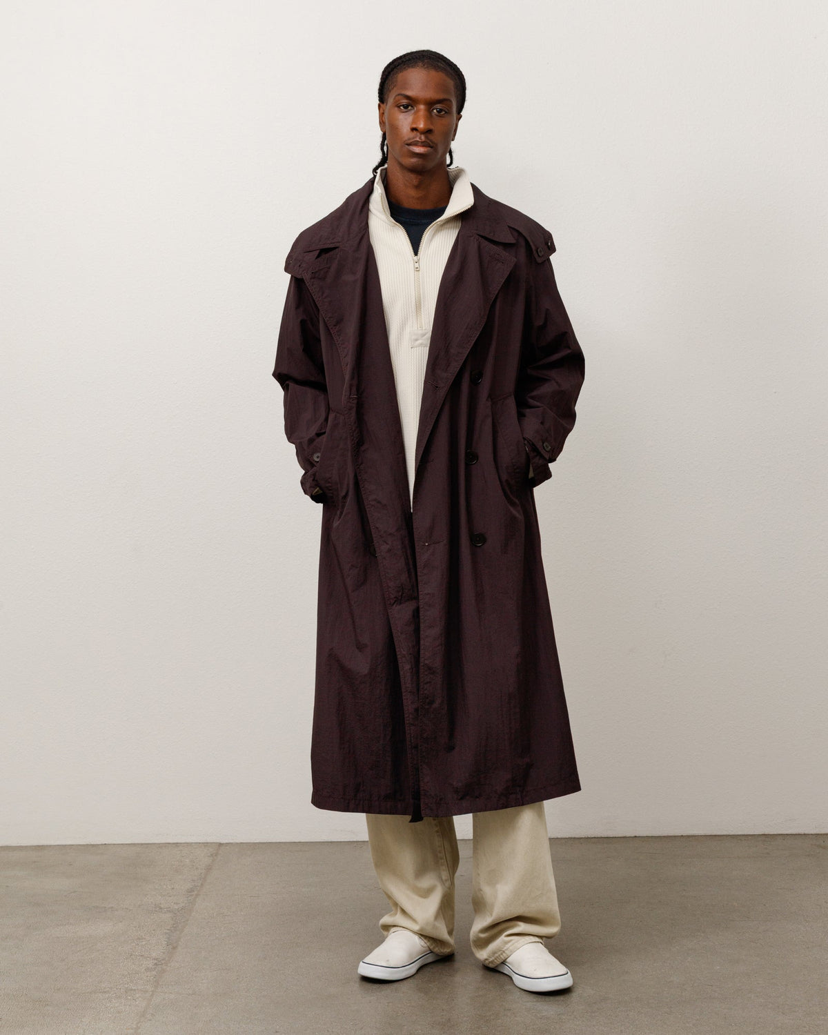 Stüssy Stüssy ULTRA LIGHTWEIGHT NYLON TRENCH コート 商品画像 1