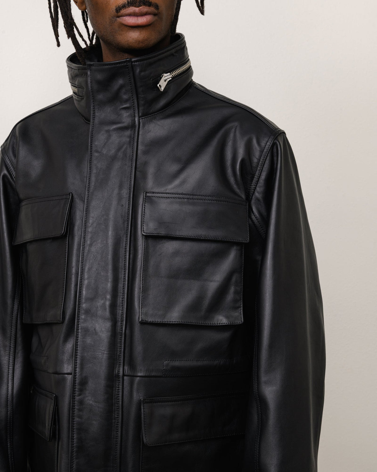 Stüssy Stüssy LEATHER M-65 JACKET ジャケット 商品画像 5
