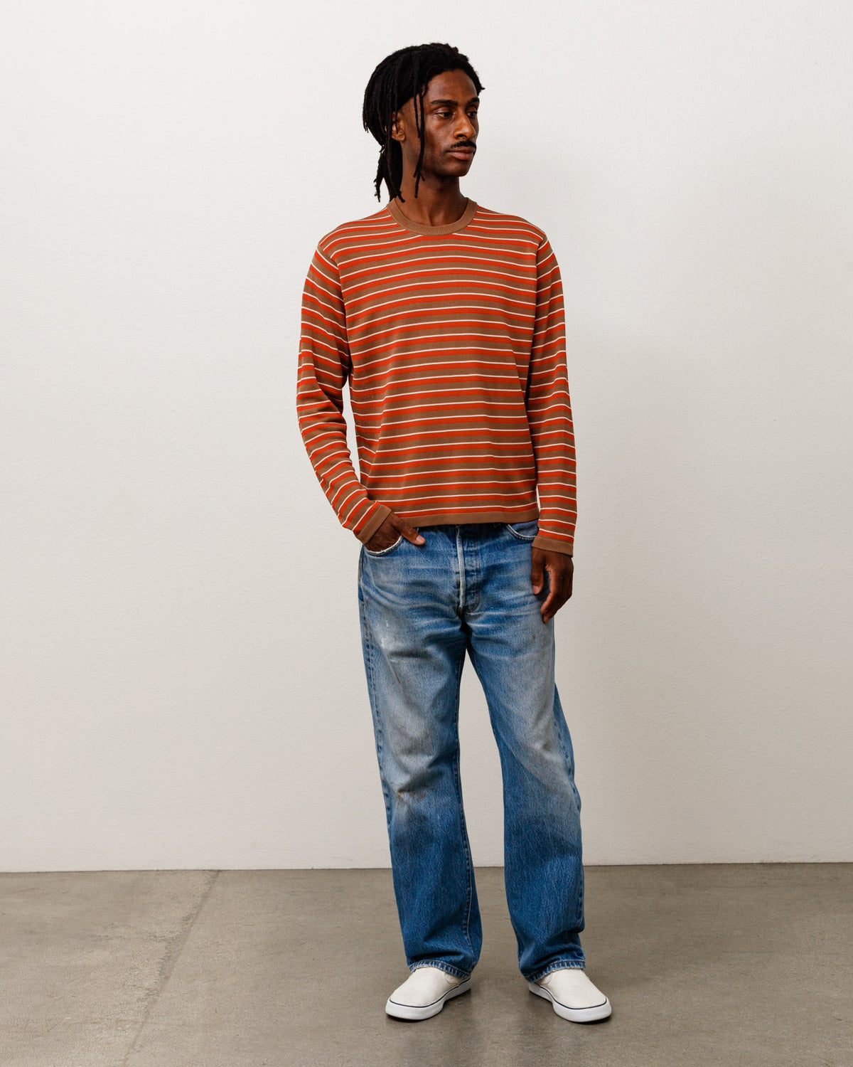 Stüssy Stüssy LIGHTWEIGHT STRIPE SWEATER ニット 商品画像 1