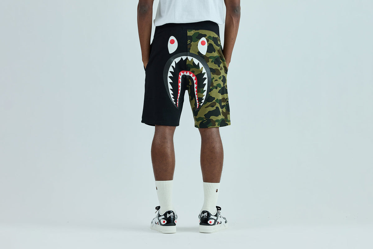 BAPE BAPE 1ST CAMO BACK SHARK SWEAT SHORTS ショートパンツ 商品画像 3