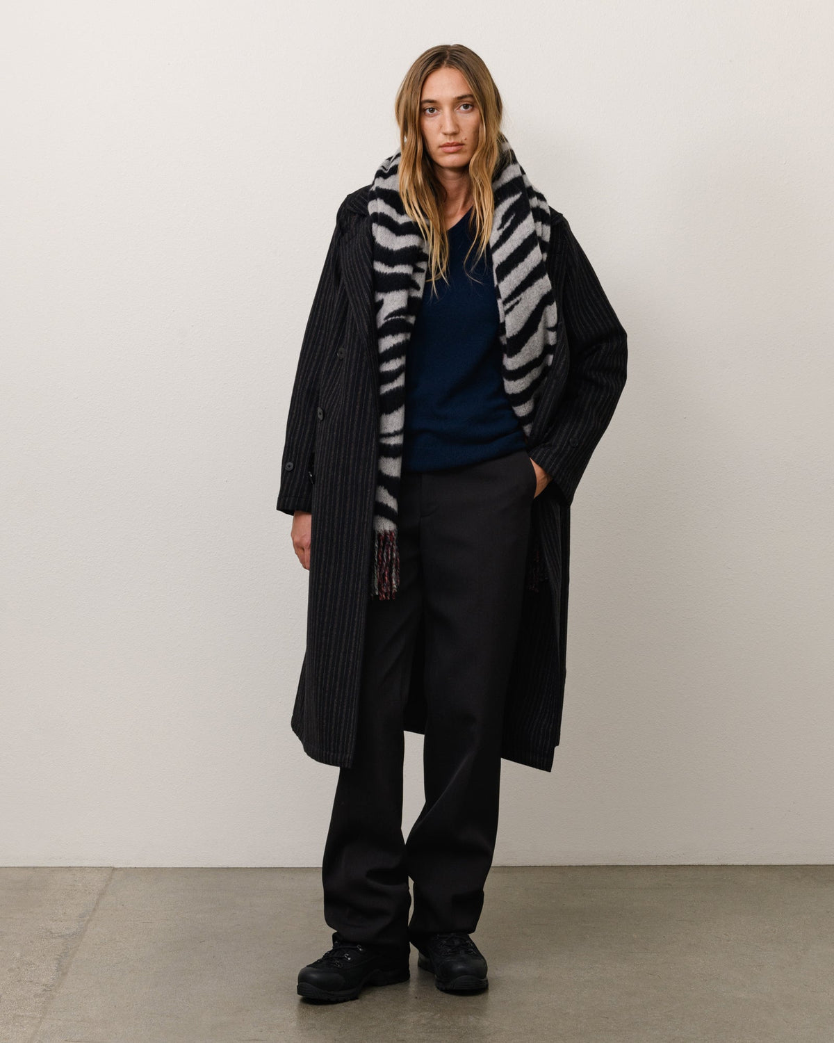 Stüssy Stüssy DOUBLE SIDED CASHMERE SCARF スカーフ 商品画像 1