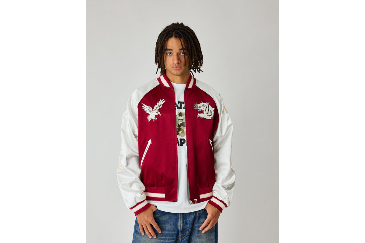 BAPE BAPE 1ST CAMO REVERSIBLE STA QUILTED SOUVENIR JACKET ジャケット 商品画像 2
