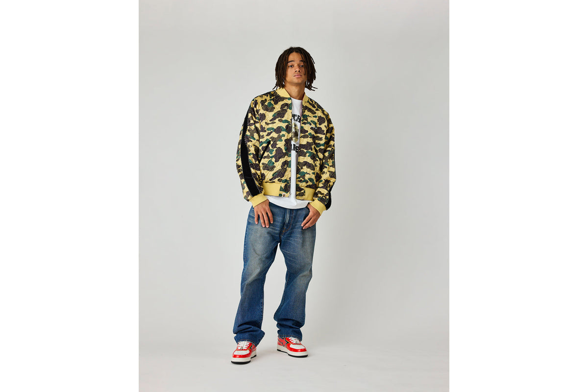 BAPE BAPE 1ST CAMO REVERSIBLE STA QUILTED SOUVENIR JACKET ジャケット 商品画像 8