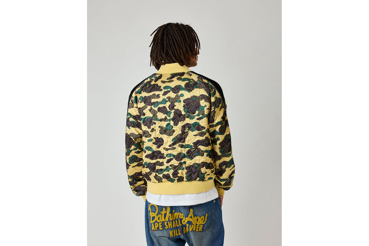 BAPE BAPE 1ST CAMO REVERSIBLE STA QUILTED SOUVENIR JACKET ジャケット 商品画像 7