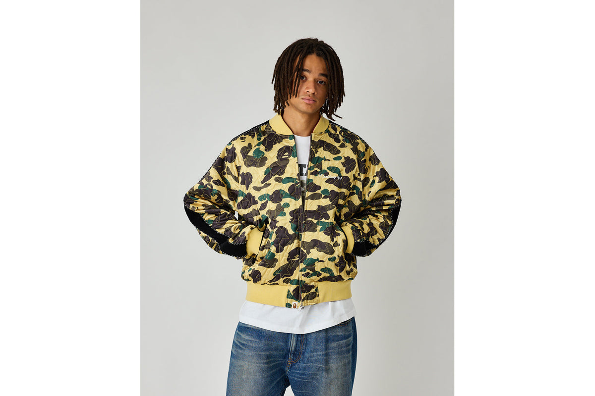 BAPE BAPE 1ST CAMO REVERSIBLE STA QUILTED SOUVENIR JACKET ジャケット 商品画像 6