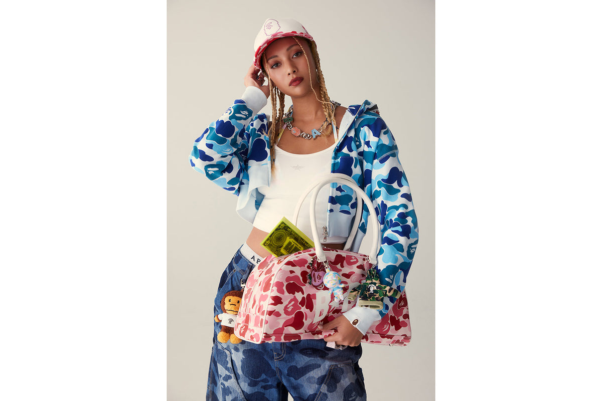 BAPE BAPE ABC CAMO CRYSTAL STONE MESH CAP 帽子 商品画像 13