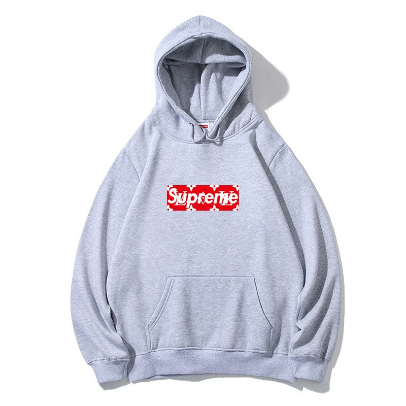 Supreme レッドボックスロゴ パターン プルオーバーパーカー 商品画像 2
