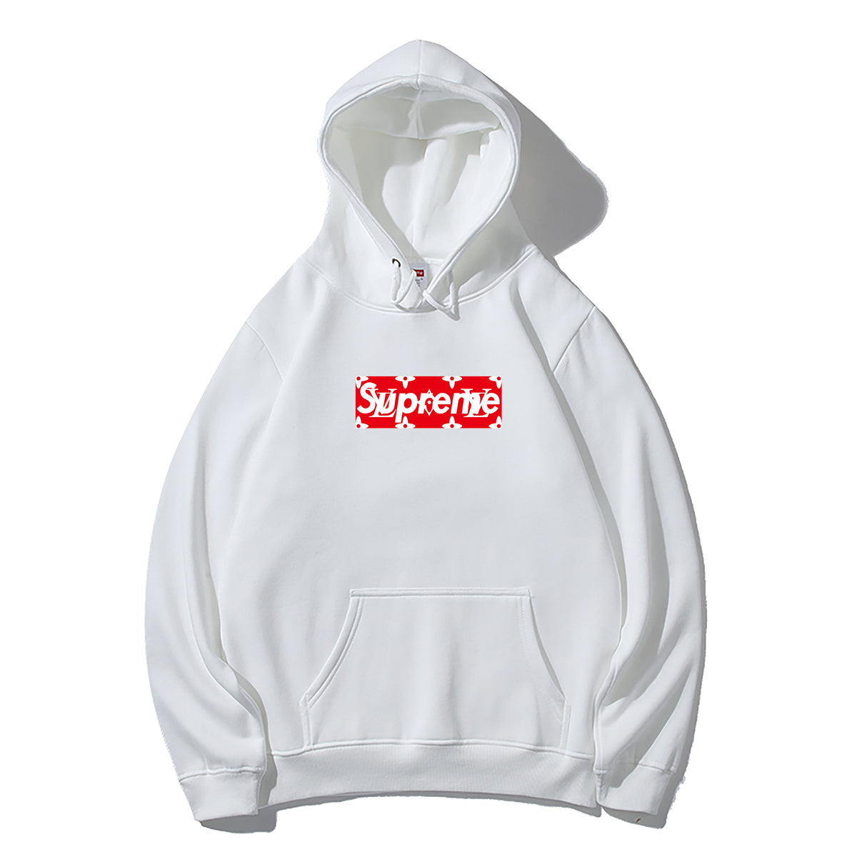 Supreme レッドボックスロゴ パターン プルオーバーパーカー 商品画像 11