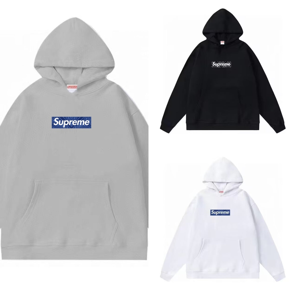 Supreme パターンボックスロゴ プルオーバーパーカー 商品画像 15