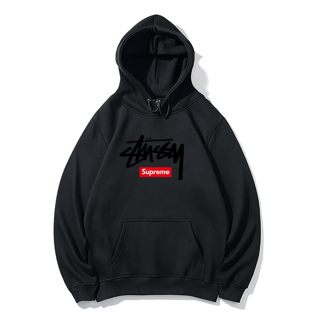 Supreme ブラックスクリプトロゴ プルオーバーパーカー 商品画像 6