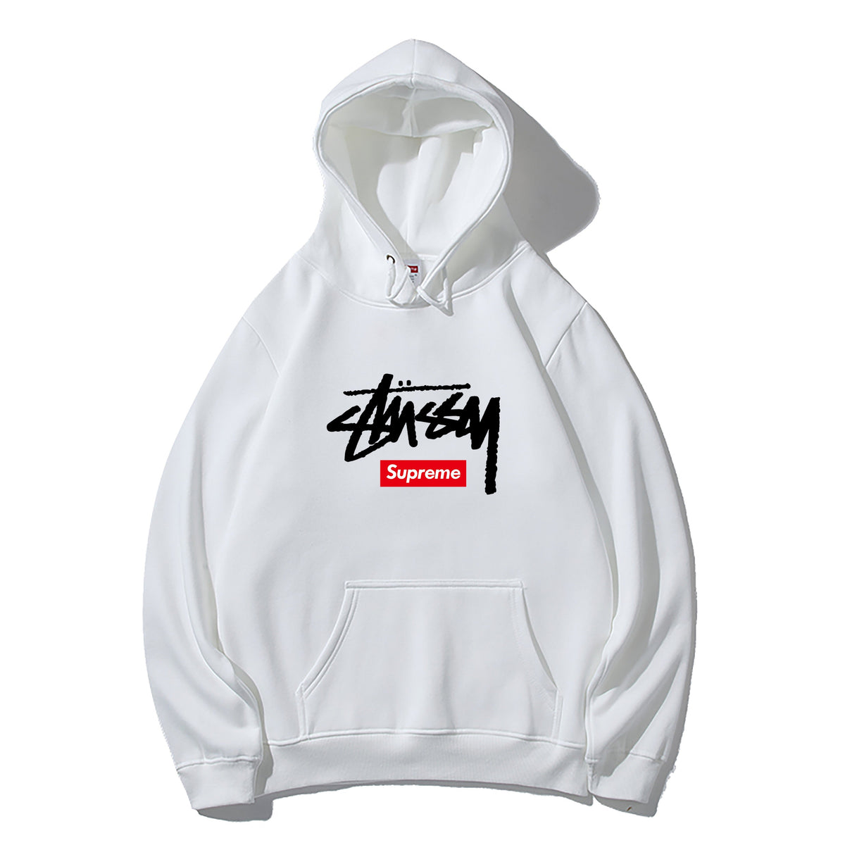 Supreme ブラックスクリプトロゴ プルオーバーパーカー 商品画像 4