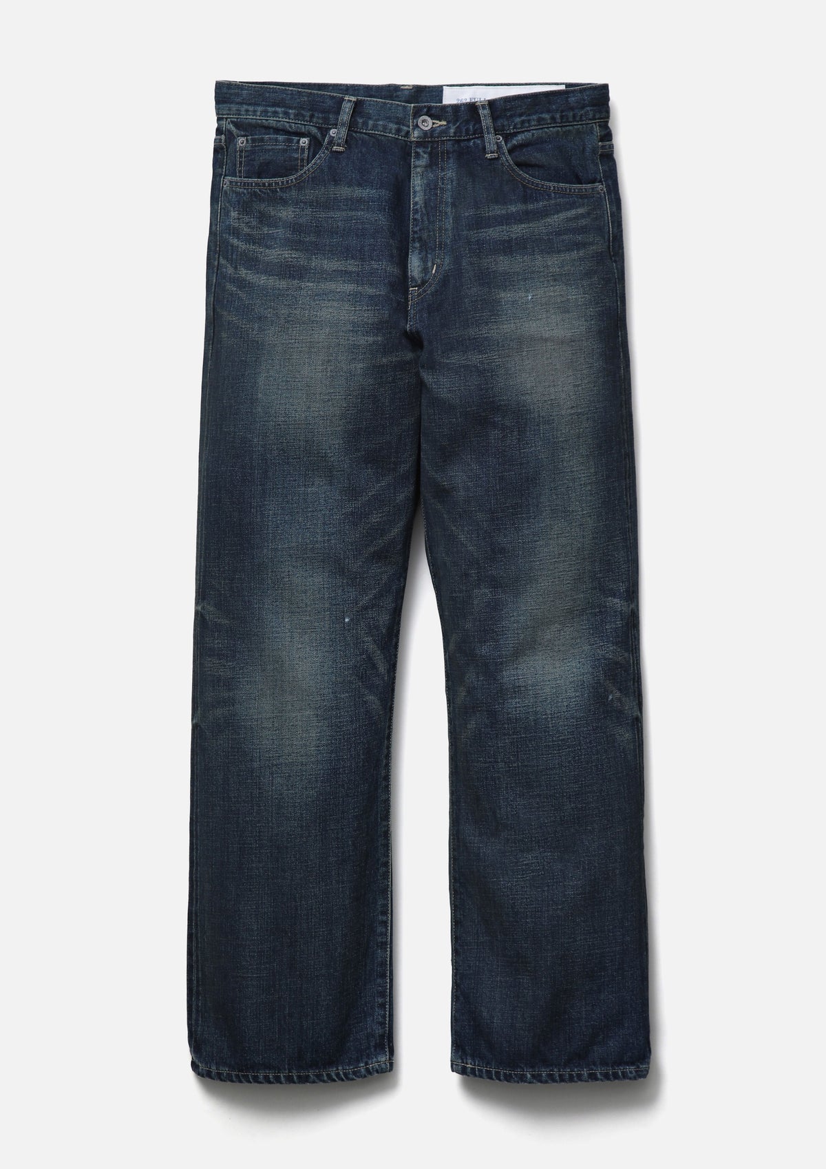 NEIGHBORHOOD NEIGHBORHOOD WASHED DENIM FULL CUT PANTS ストレートジーンズ 商品画像 1