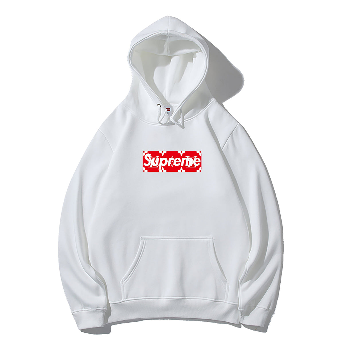 Supreme レッドボックスロゴ パターン プルオーバーパーカー 商品画像 5