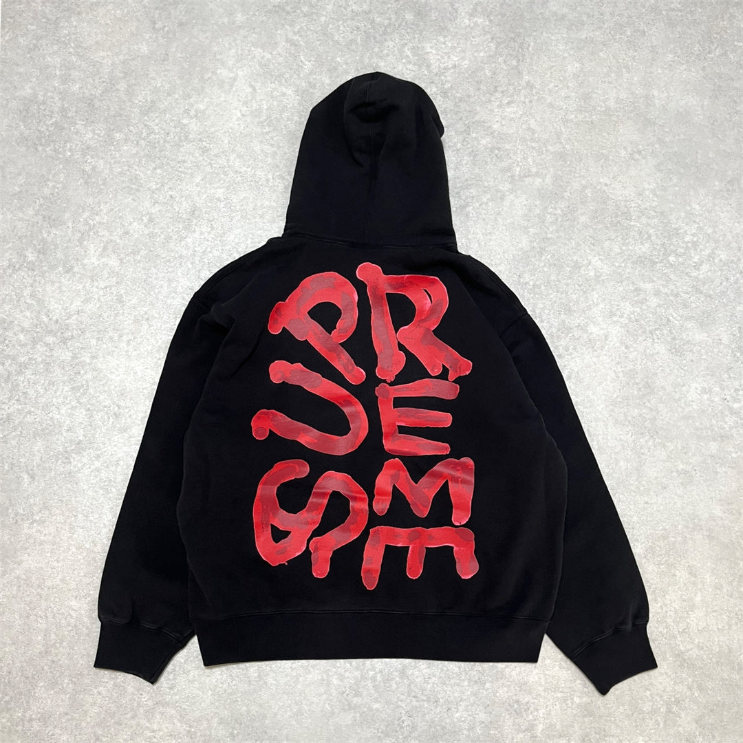 Supreme ペイントロゴ プルオーバーパーカー 商品画像 7