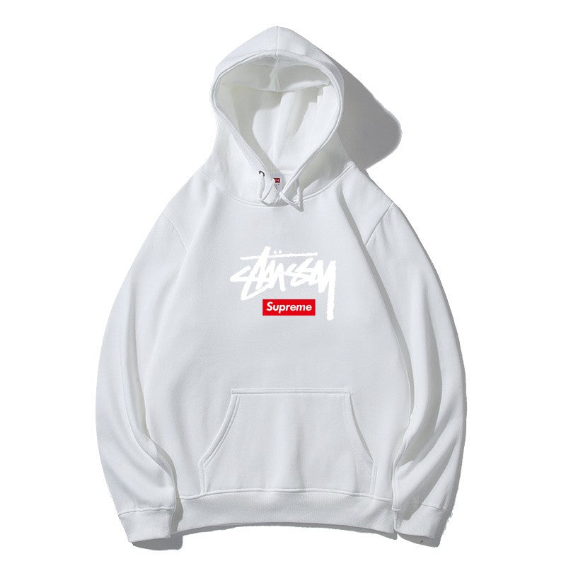 Supreme ホワイトスクリプトロゴ プルオーバーパーカー 商品画像 11
