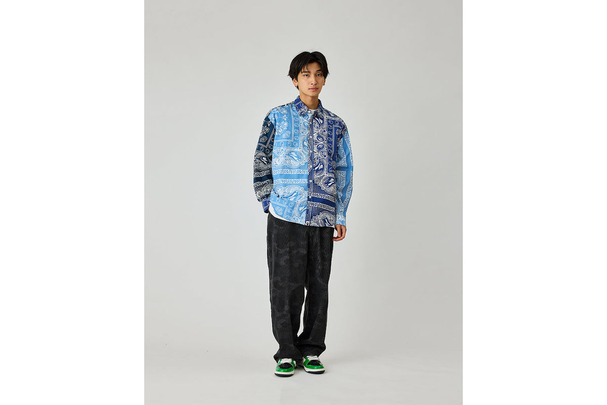 BAPE BAPE PAISLEY PATTERN LS SHIRT シャツ 商品画像 4