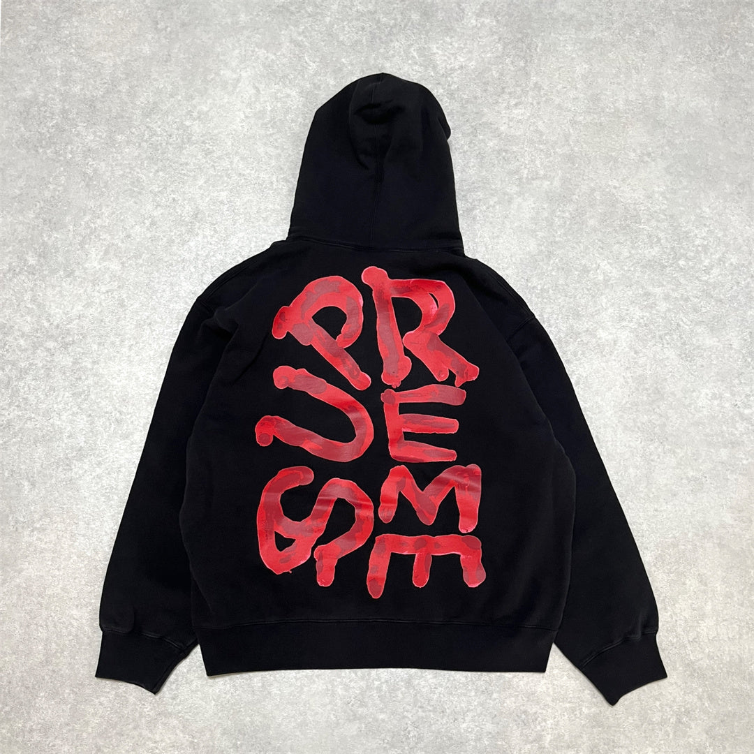 Supreme ペイントロゴ プルオーバーパーカー 商品画像 3