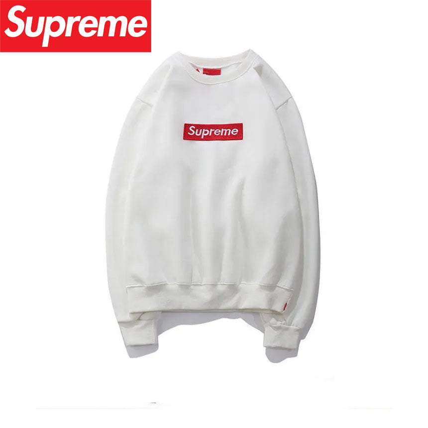 Supreme ボックスロゴ クルーネックスウェット（ホワイト） 商品画像 1
