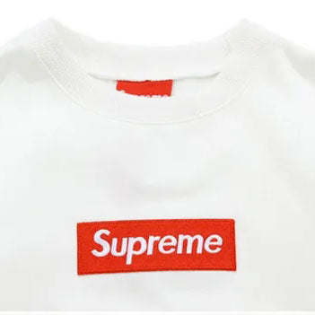 Supreme ボックスロゴ クルーネックスウェット（ホワイト） 商品画像 7