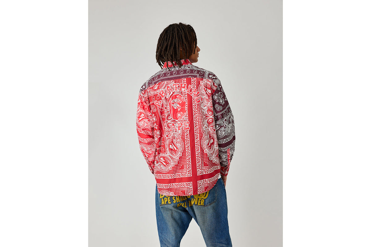 BAPE BAPE PAISLEY PATTERN LS SHIRT シャツ 商品画像 10