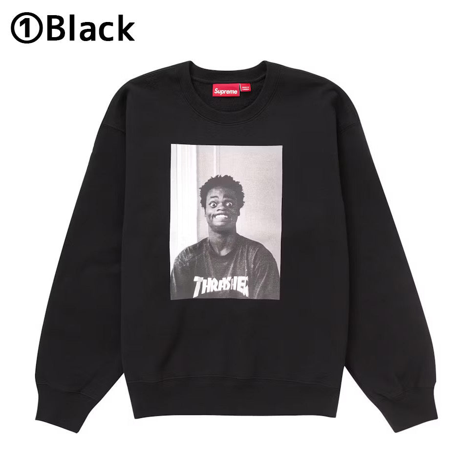 Supreme × Thrasher ハロルド・ハンター クルーネックスウェット 商品画像 3