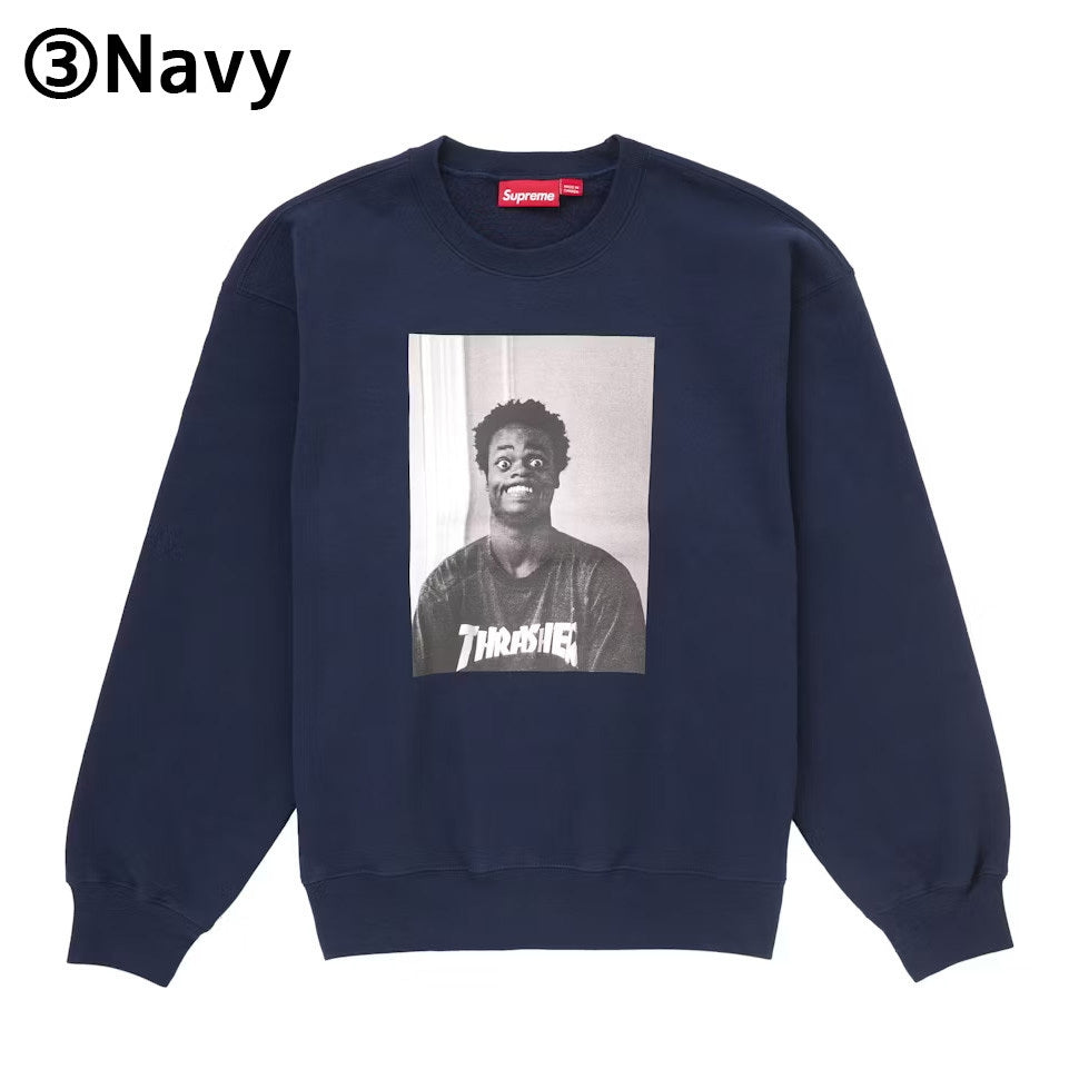 Supreme × Thrasher ハロルド・ハンター クルーネックスウェット 商品画像 5