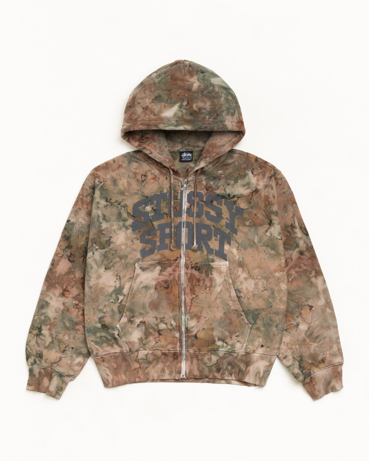Stüssy Stüssy CAMO BLOCK SPORT ZIP HOODIE パーカー 商品画像 1
