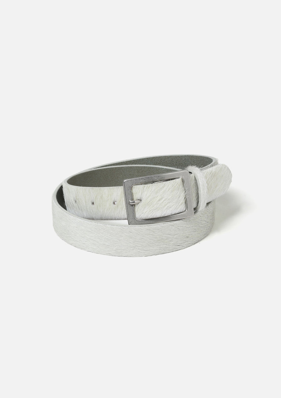 NEIGHBORHOOD NEIGHBORHOOD HAIR-ON LEATHER BELT ベルト 商品画像 1