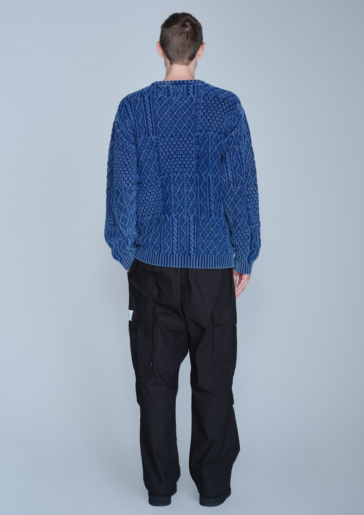 NEIGHBORHOOD NEIGHBORHOOD WASHED BLOCK CABLE SWEATER セーター 商品画像 9